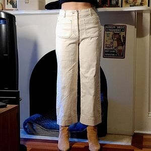Women's Cream Jeans
